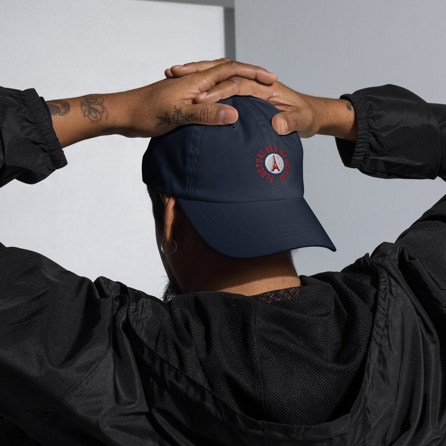 Casquette Supporter Paris, "Fluctuat nec mergitur" brodé