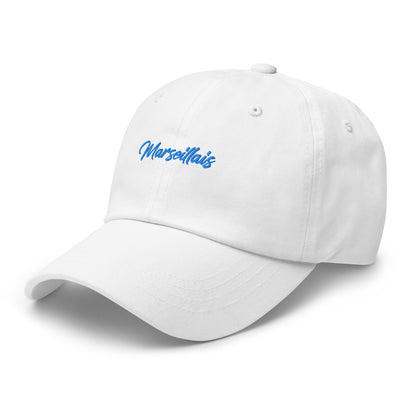 Casquette supporter Marseille, "Marseillais" brodé