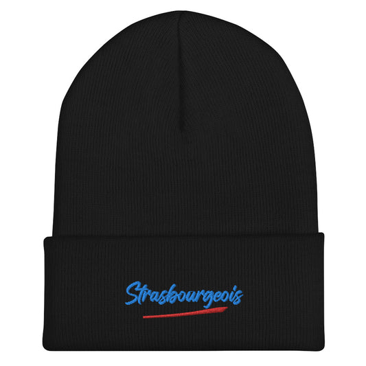 Bonnet à Revers "STRASBOURGEOIS" broderie