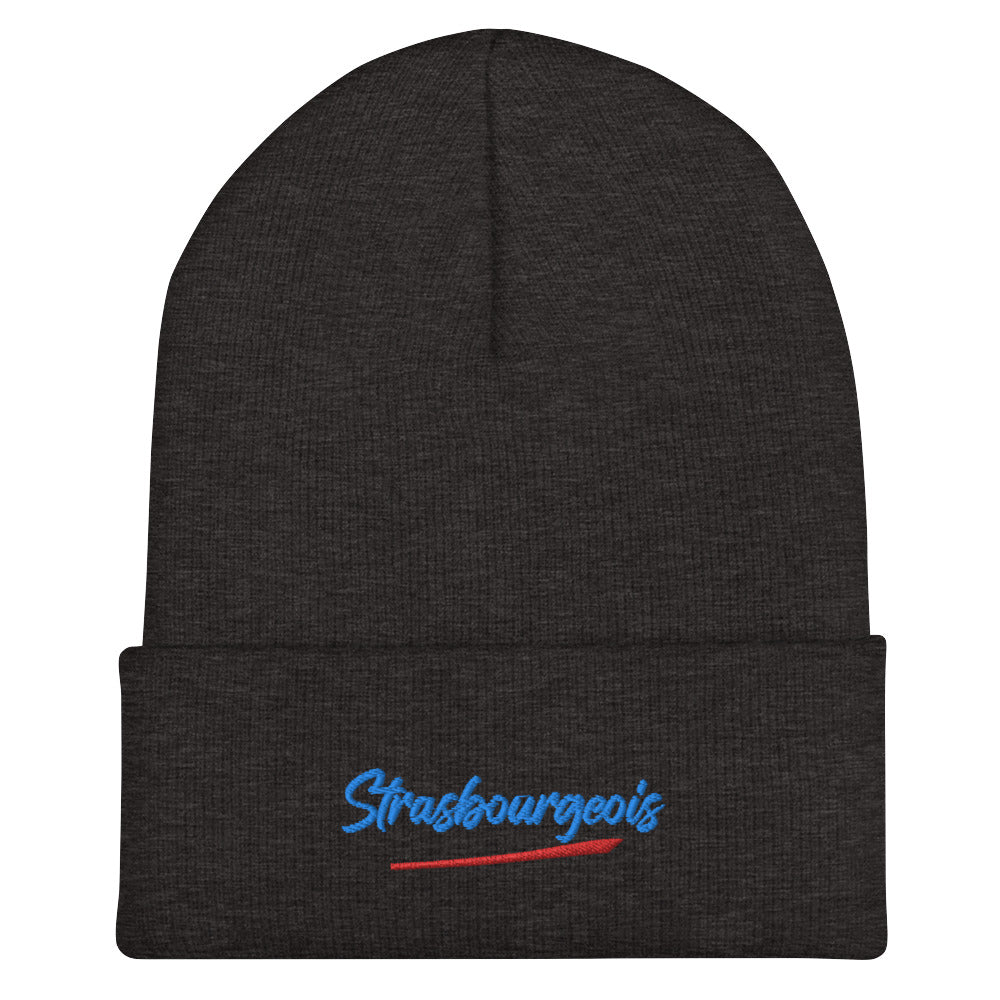 Bonnet à Revers "STRASBOURGEOIS" broderie