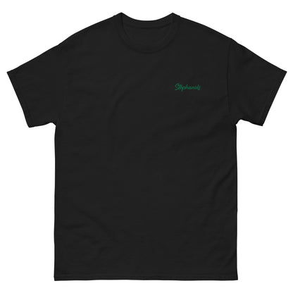 T-shirt "Stéphanois" brodé, supporter Saint-Etienne