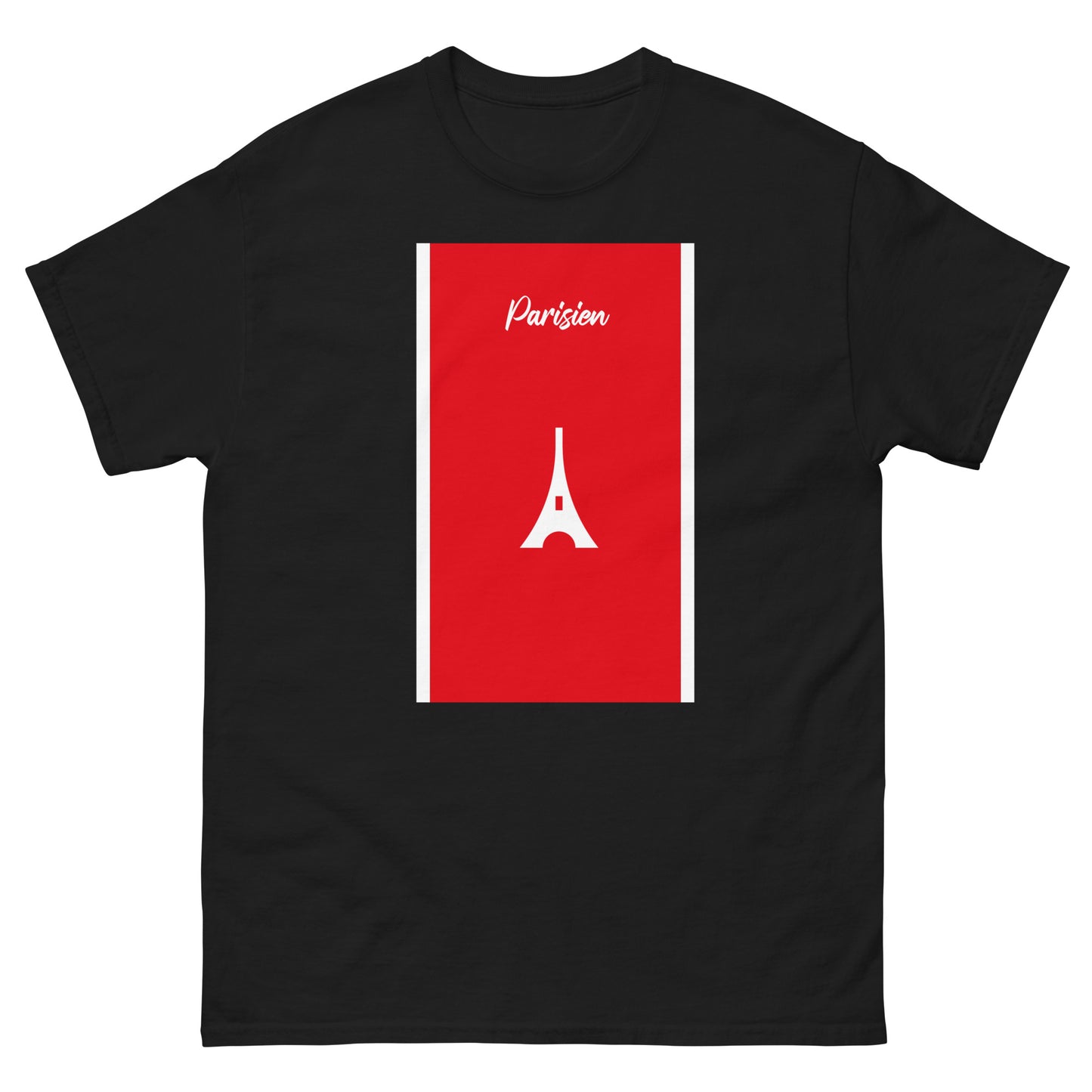 T-shirt Paris -  style "Hechter", supporter Parisien