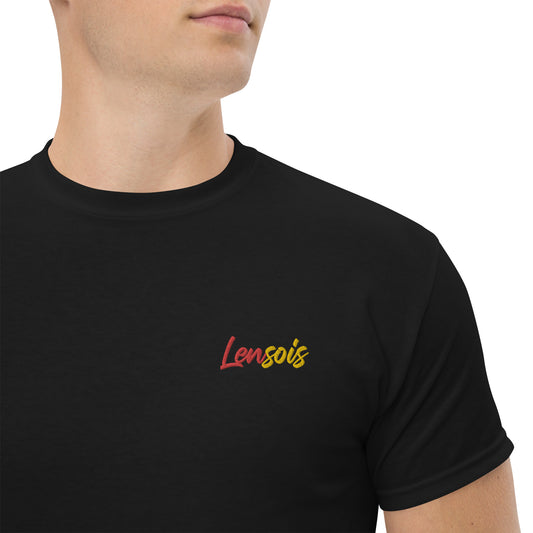 T-shirt Lens, Supporter "Lensois" brodé