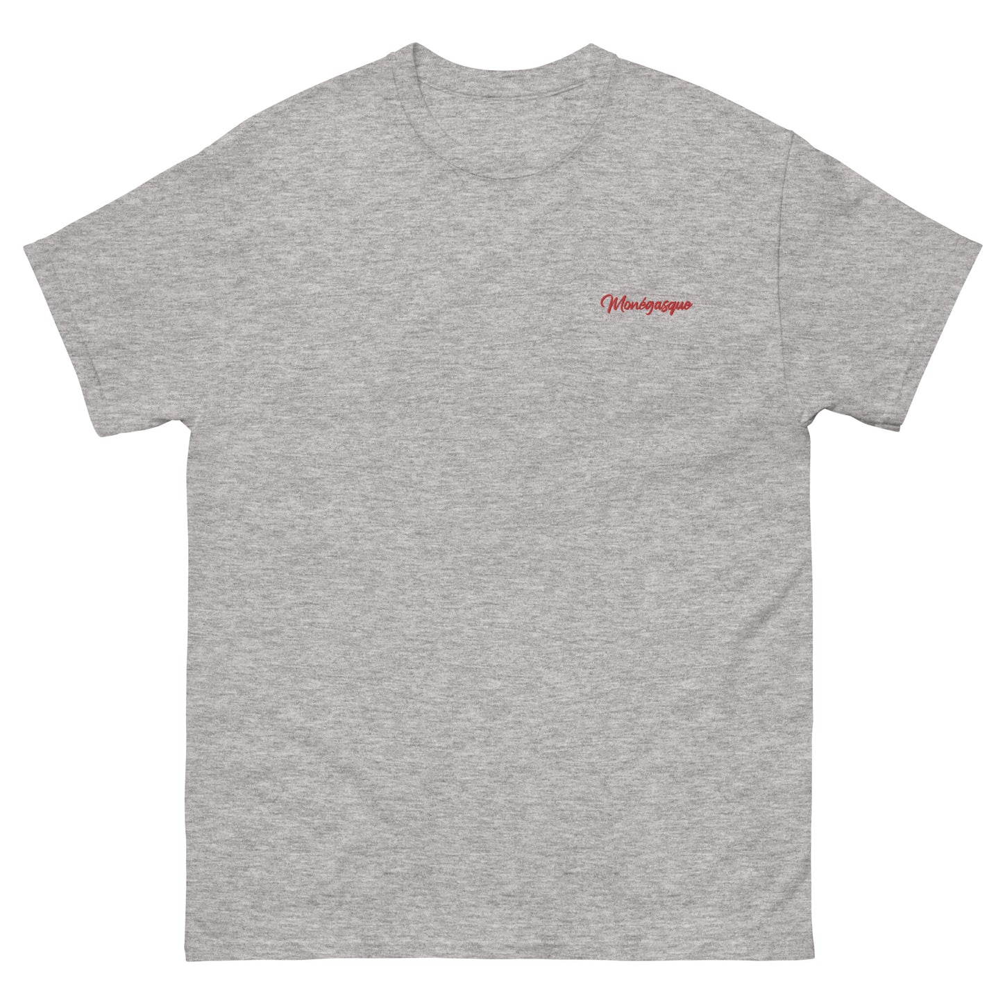 T-shirt Monaco, supporter "Monégasque" brodé