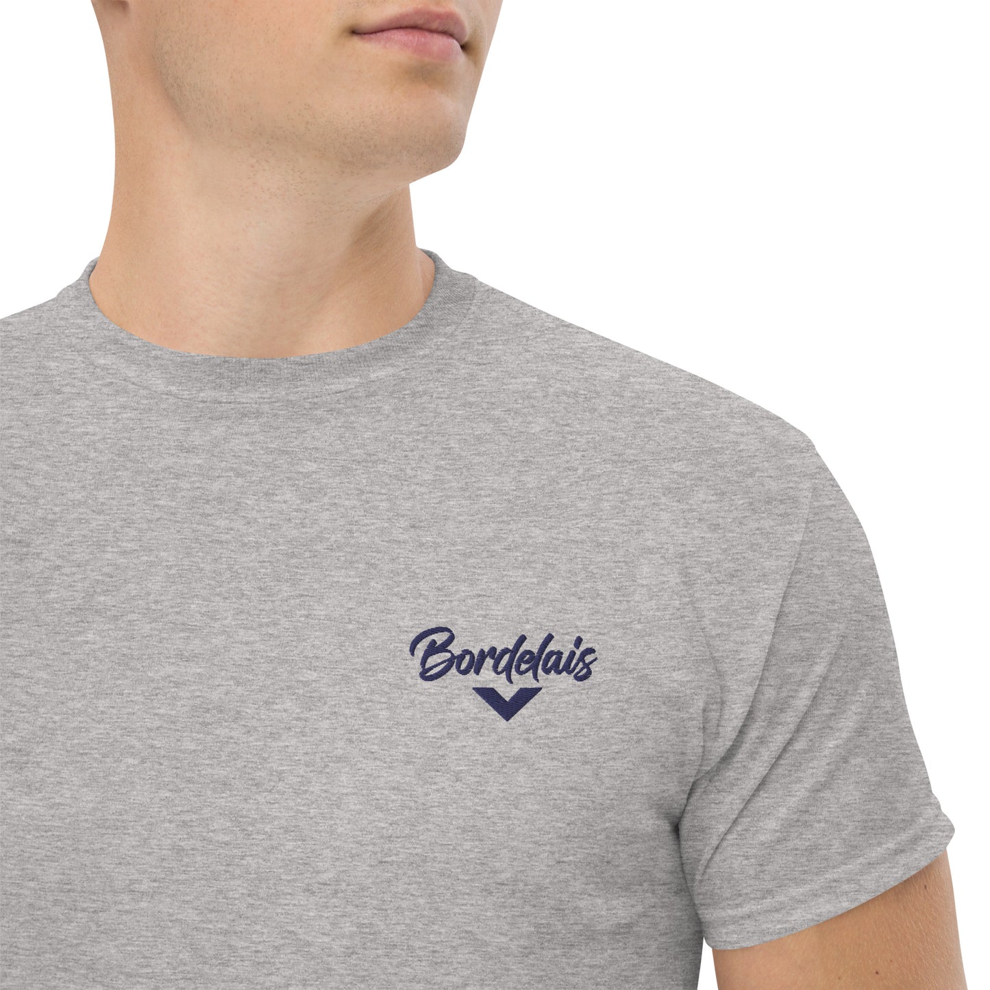 T-shirt Bordeaux, Supporter "BORDELAIS" broderie