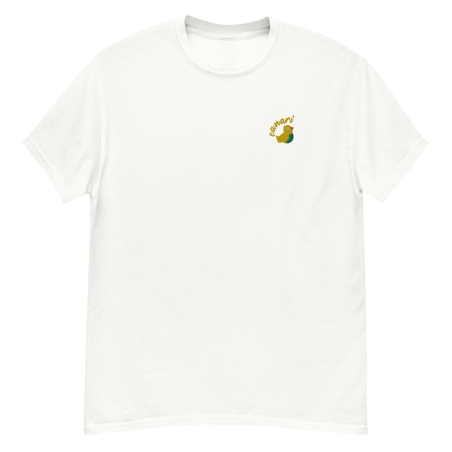 T-shirt "Canari" brodé, supporter Nantes