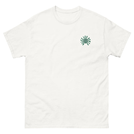 T-shirt Saint-Etienne "ALLEZ LES VERTS" brodé, supporter stéphanois