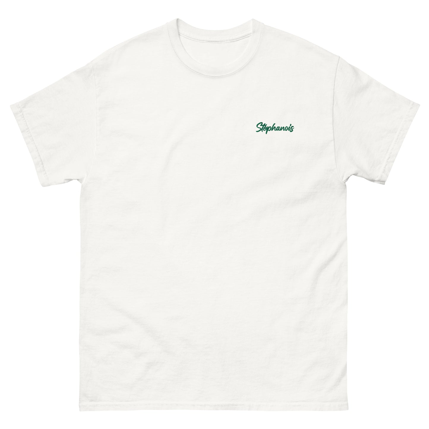 T-shirt "Stéphanois" brodé, supporter Saint-Etienne