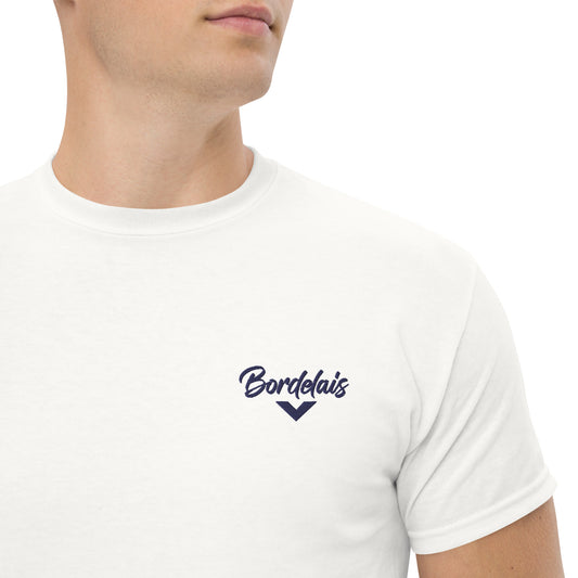 T-shirt Bordeaux, Supporter "BORDELAIS" broderie