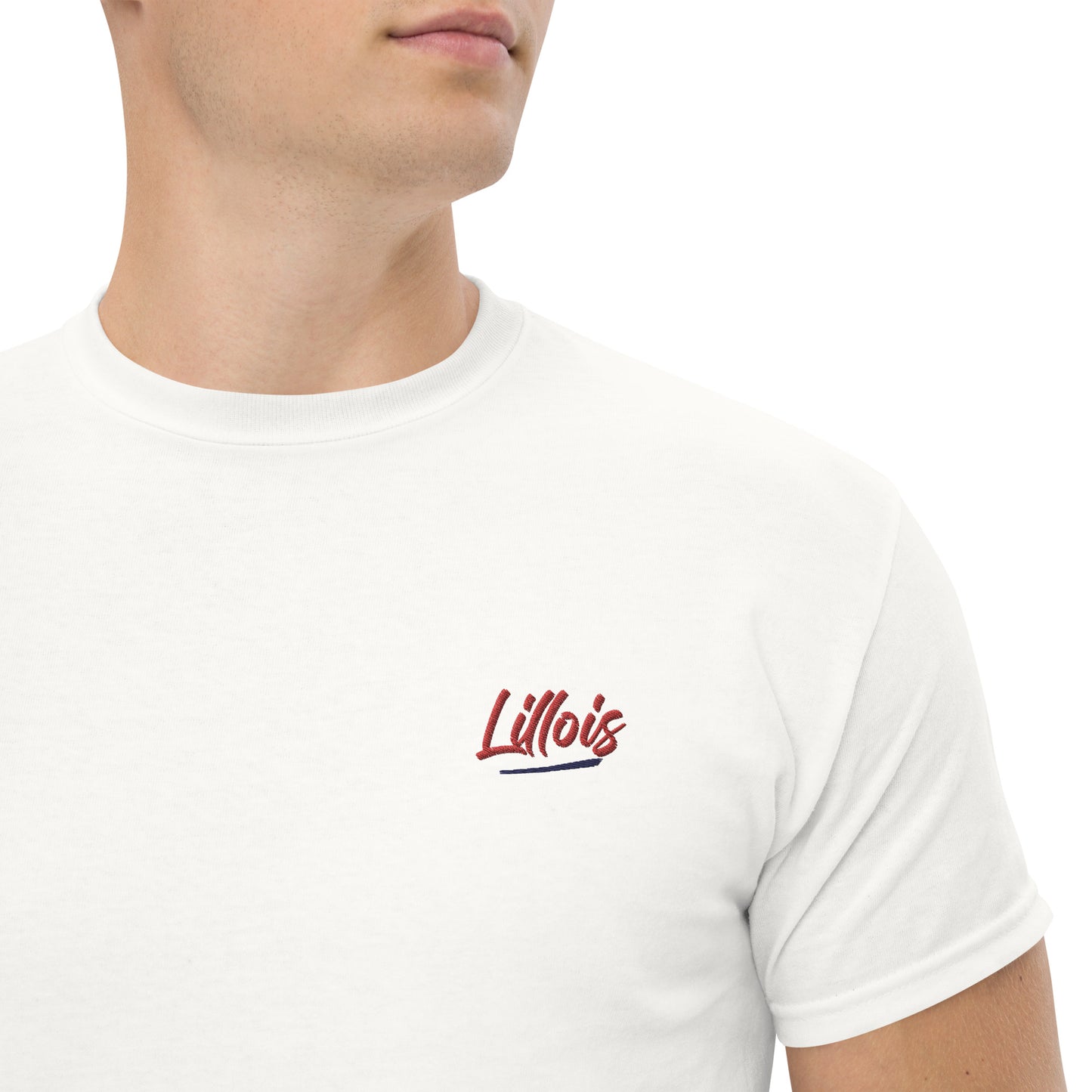 T-shirt Lille, Supporter "LILLOIS" broderie