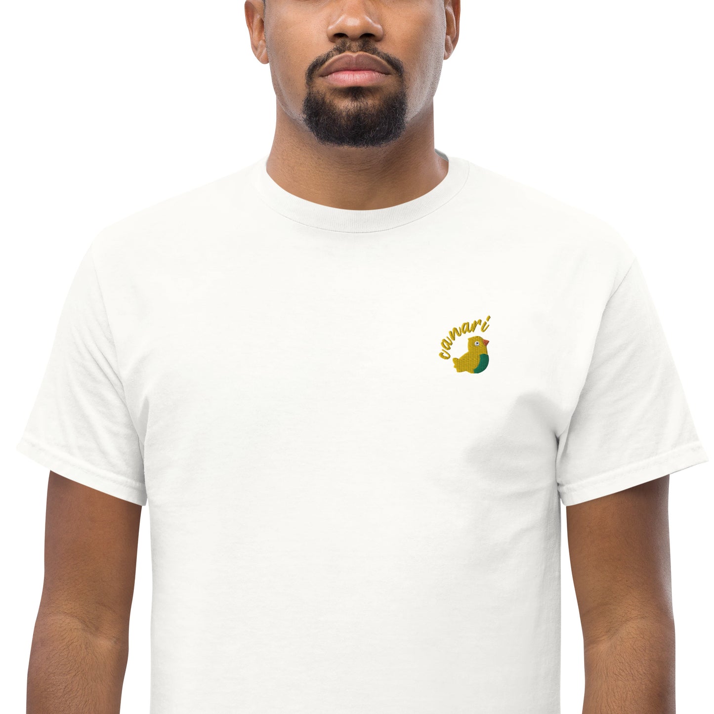 T-shirt "Canari" brodé, supporter Nantes