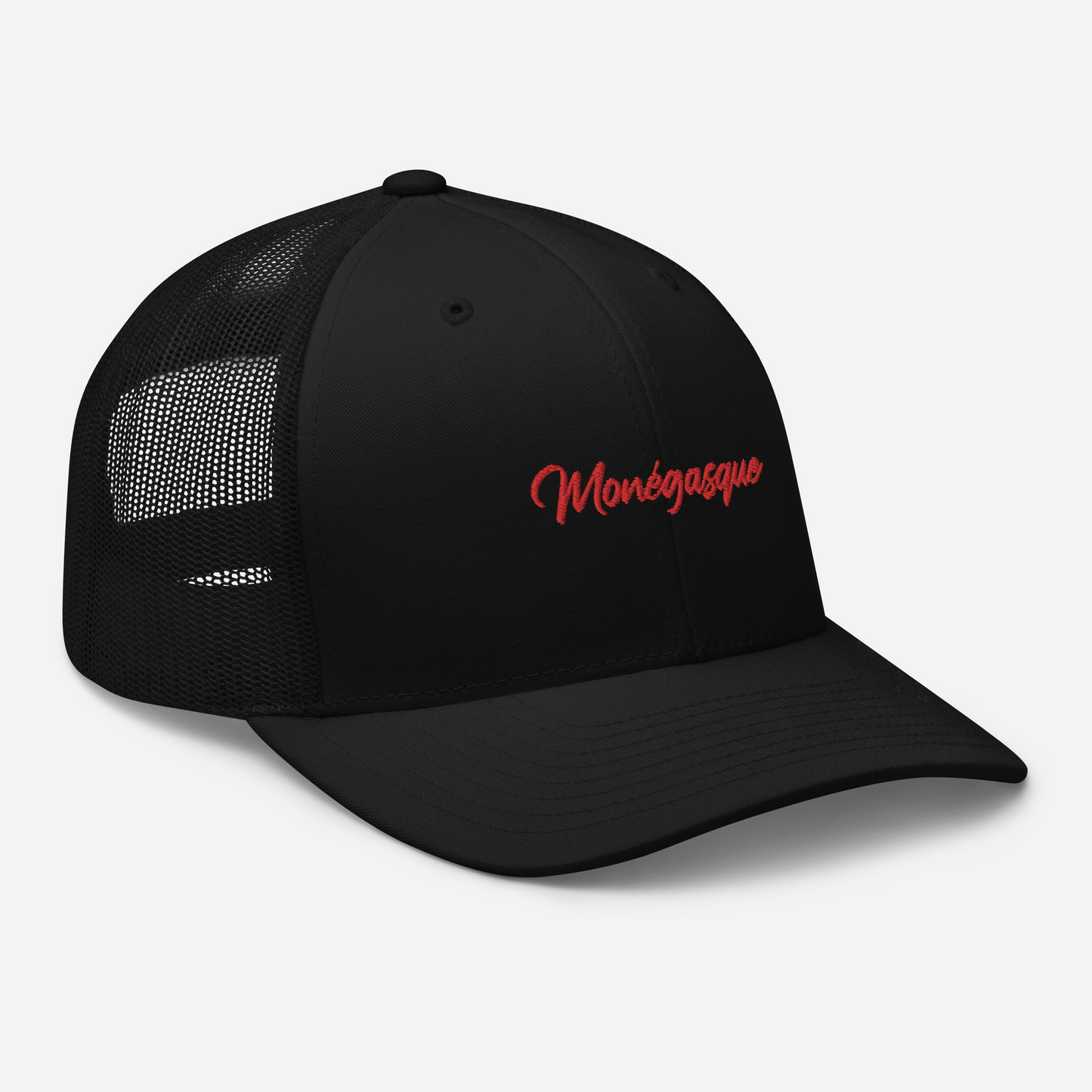 Casquette Trucker Monaco, supporter "Monégasque" brodé