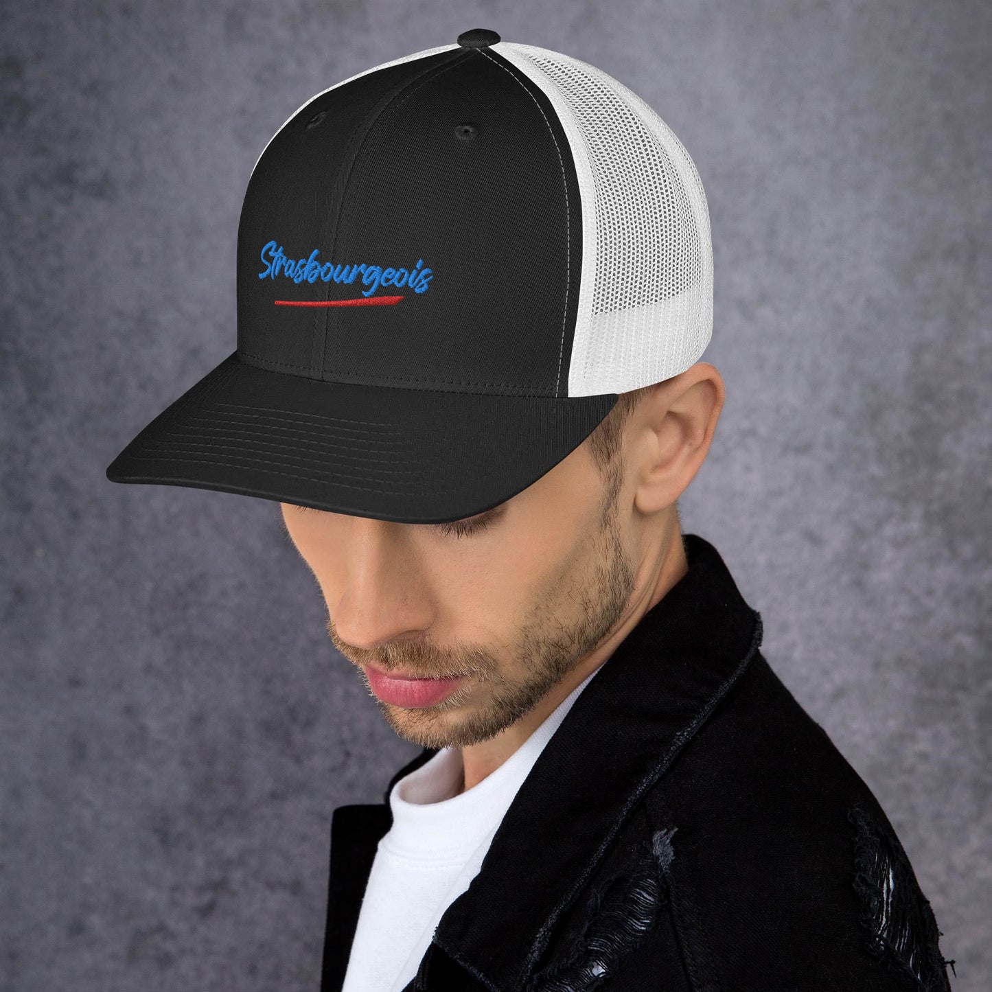 Casquette Trucker "STRASBOURGEOIS" broderie