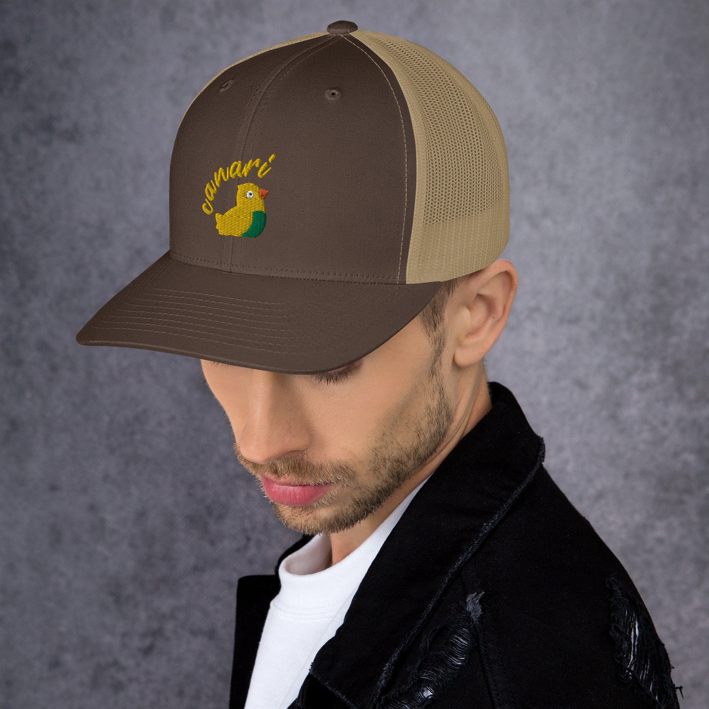 Casquette Trucker Nantes, Supporter Canari brodé