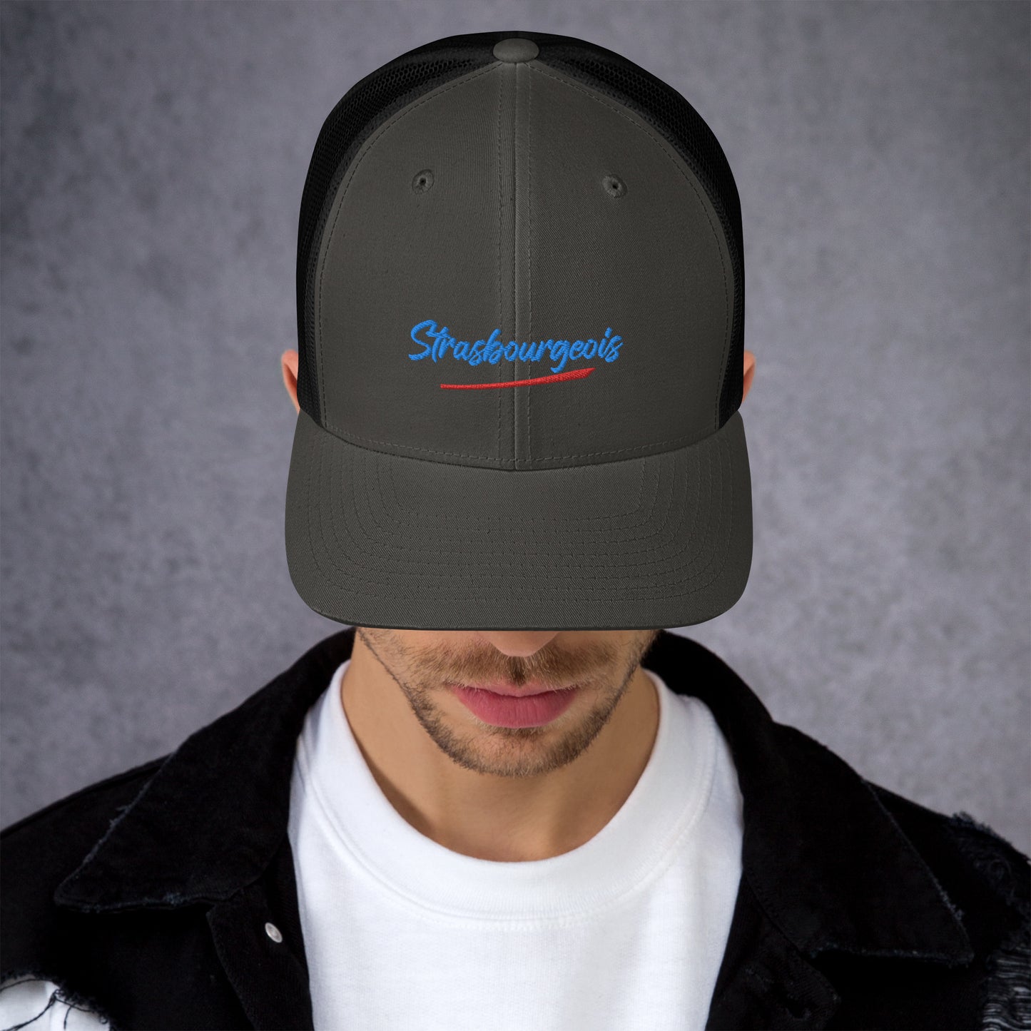 Casquette Trucker "STRASBOURGEOIS" broderie