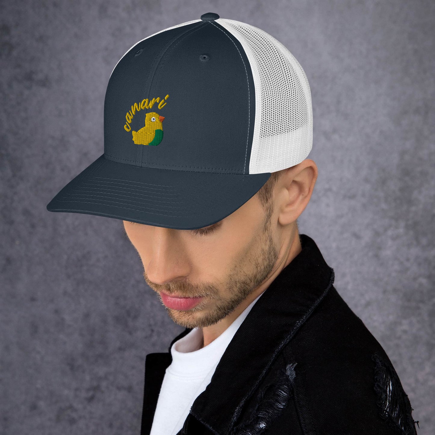 Casquette Trucker Nantes, Supporter Canari brodé