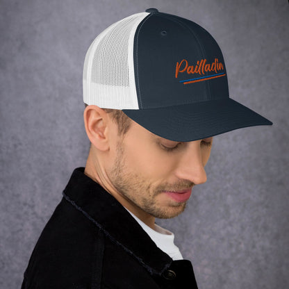 Casquette Trucker "Pailladin" brodé, supporter Montpellier