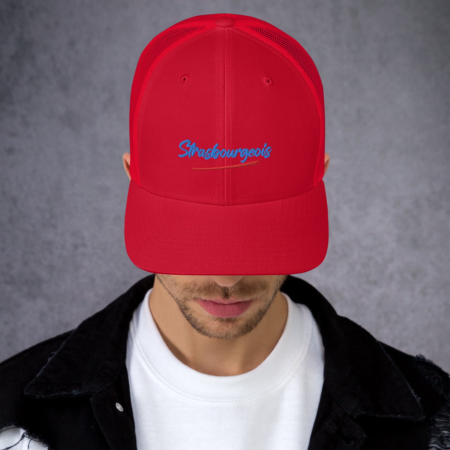 Casquette Trucker "STRASBOURGEOIS" broderie