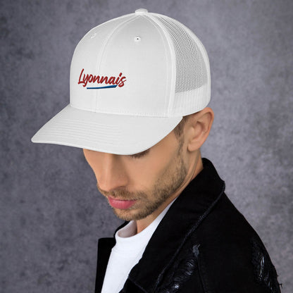 Casquette Trucker Lyon, supporter "Lyonnais" brodé