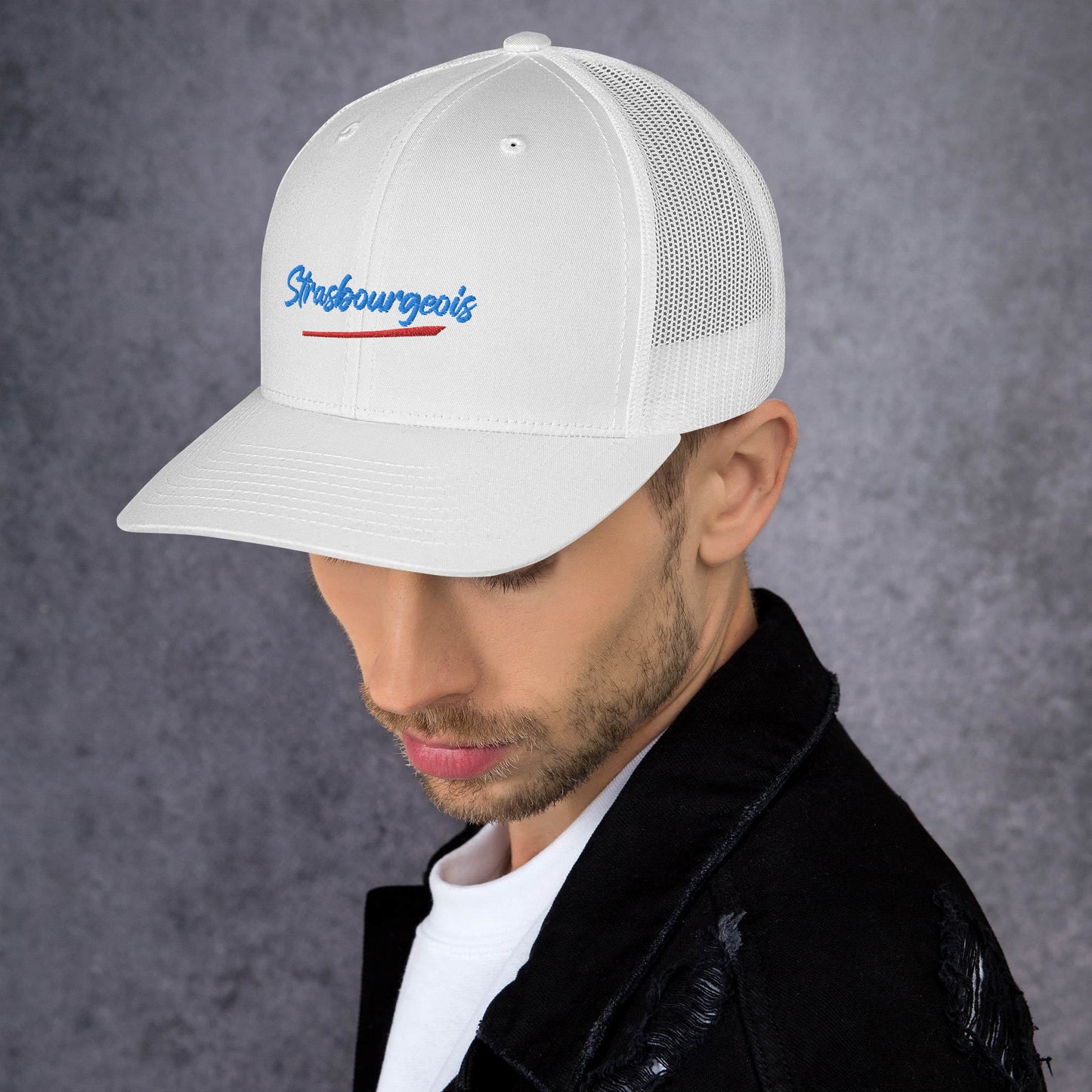 Casquette Trucker "STRASBOURGEOIS" broderie