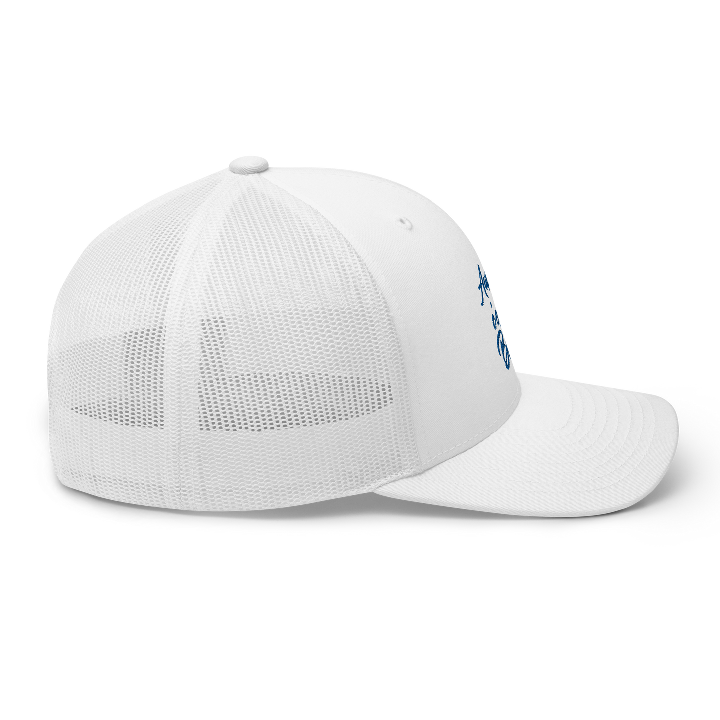 Casquette Trucker, "Auxerre c'est le Brésil" brodé