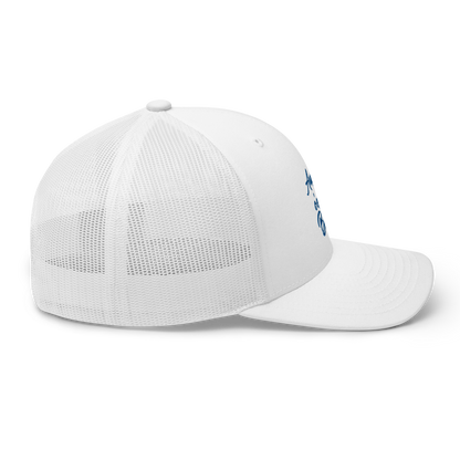 Casquette Trucker, "Auxerre c'est le Brésil" brodé