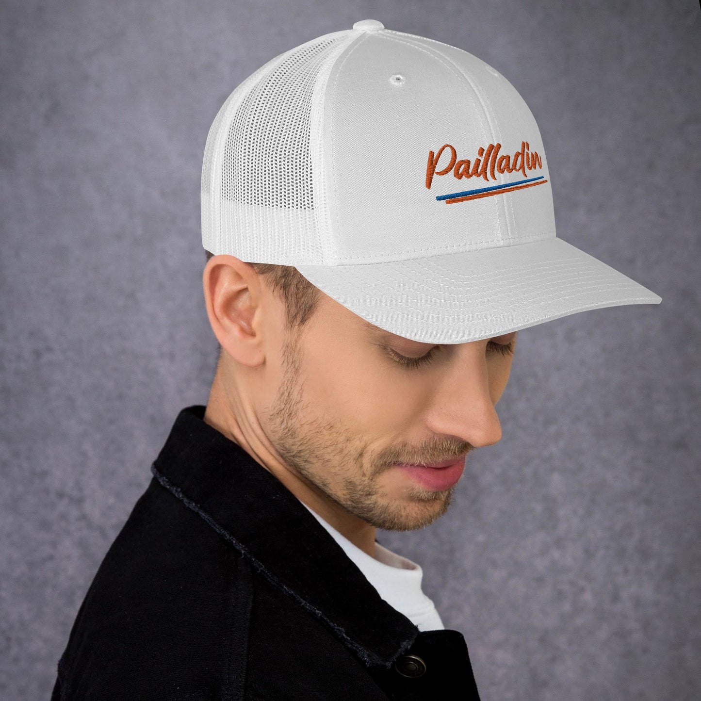 Casquette Trucker "Pailladin" brodé, supporter Montpellier