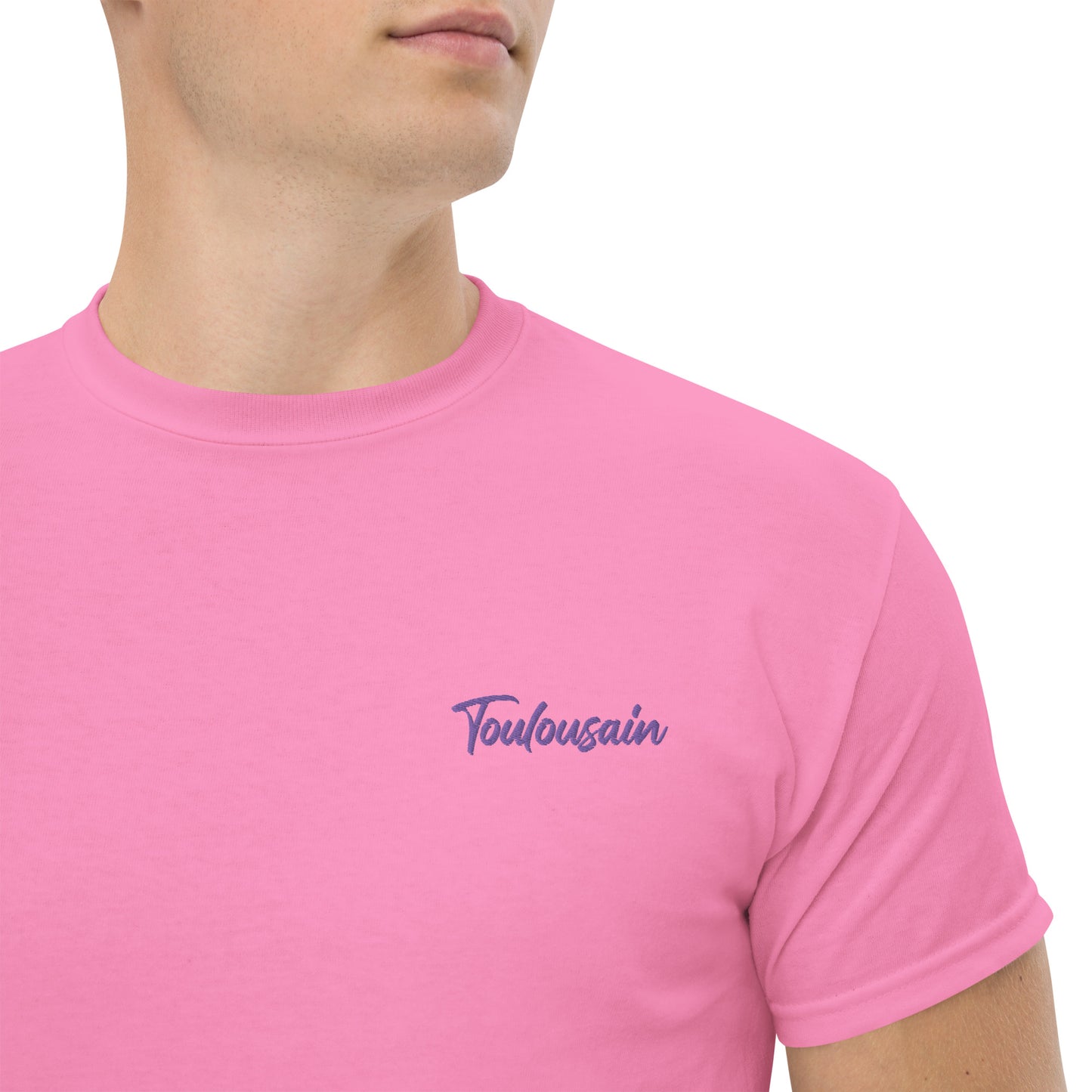 T-shirt "Toulousain" brodé, supporter Toulouse