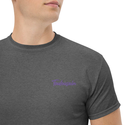 T-shirt "Toulousain" brodé, supporter Toulouse