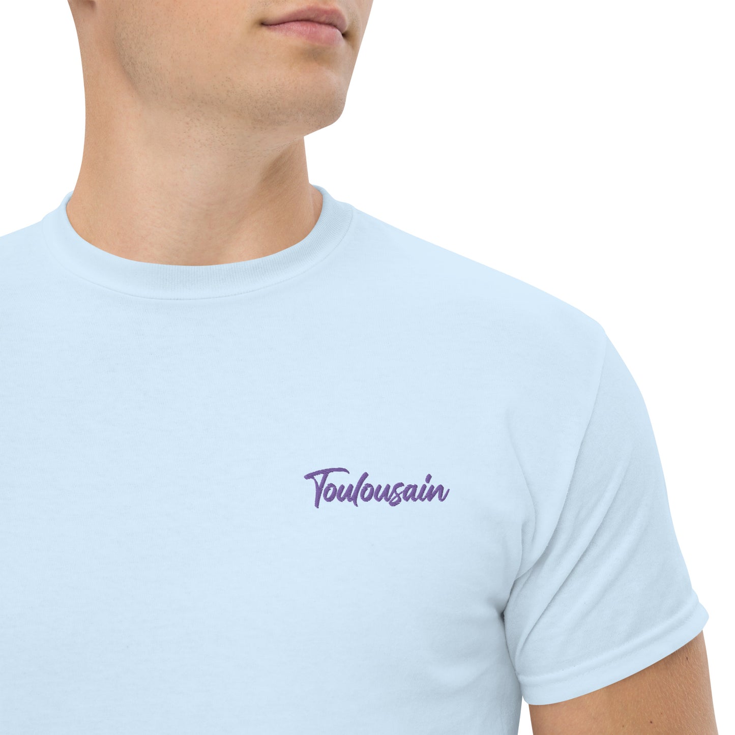 T-shirt "Toulousain" brodé, supporter Toulouse