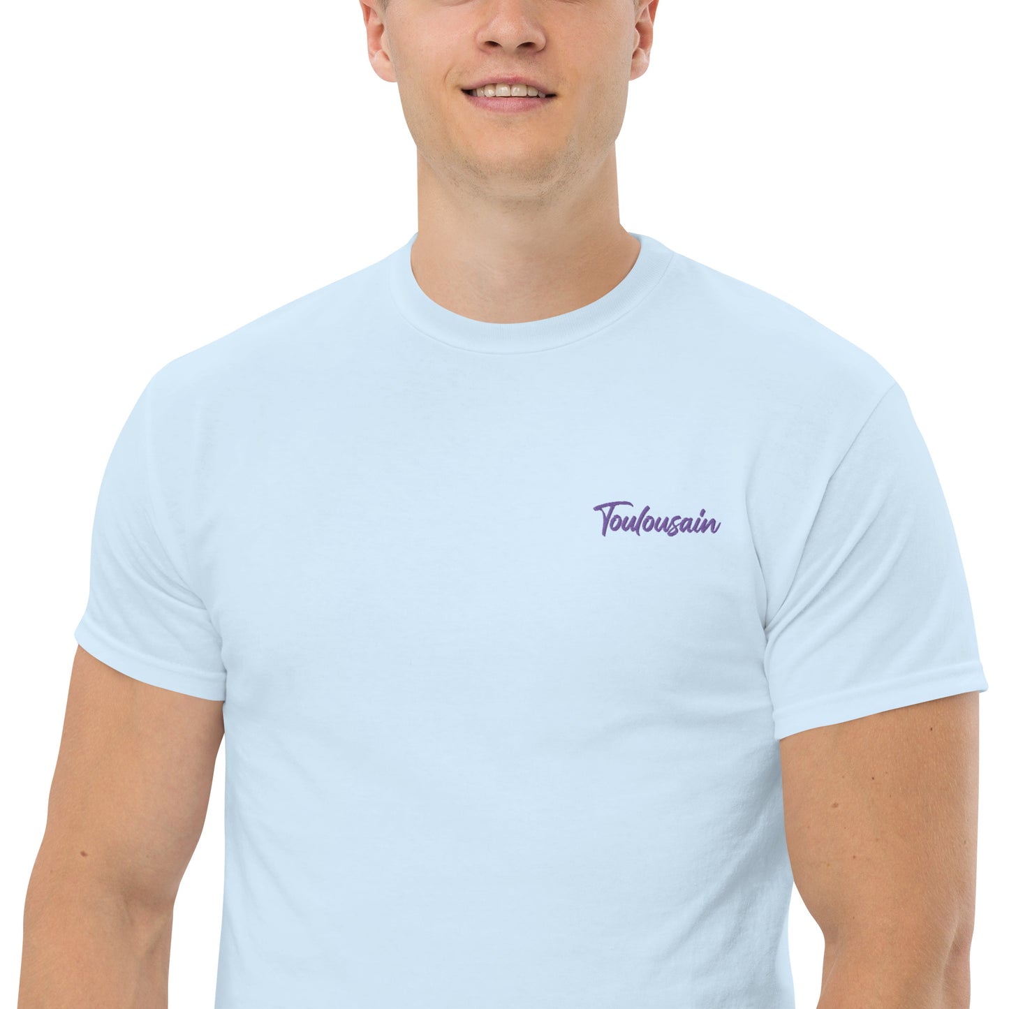 T-shirt "Toulousain" brodé, supporter Toulouse