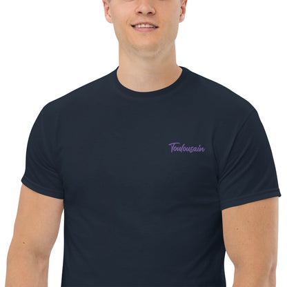 T-shirt "Toulousain" brodé, supporter Toulouse