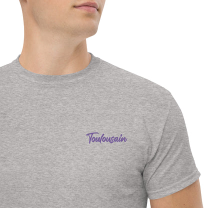 T-shirt "Toulousain" brodé, supporter Toulouse