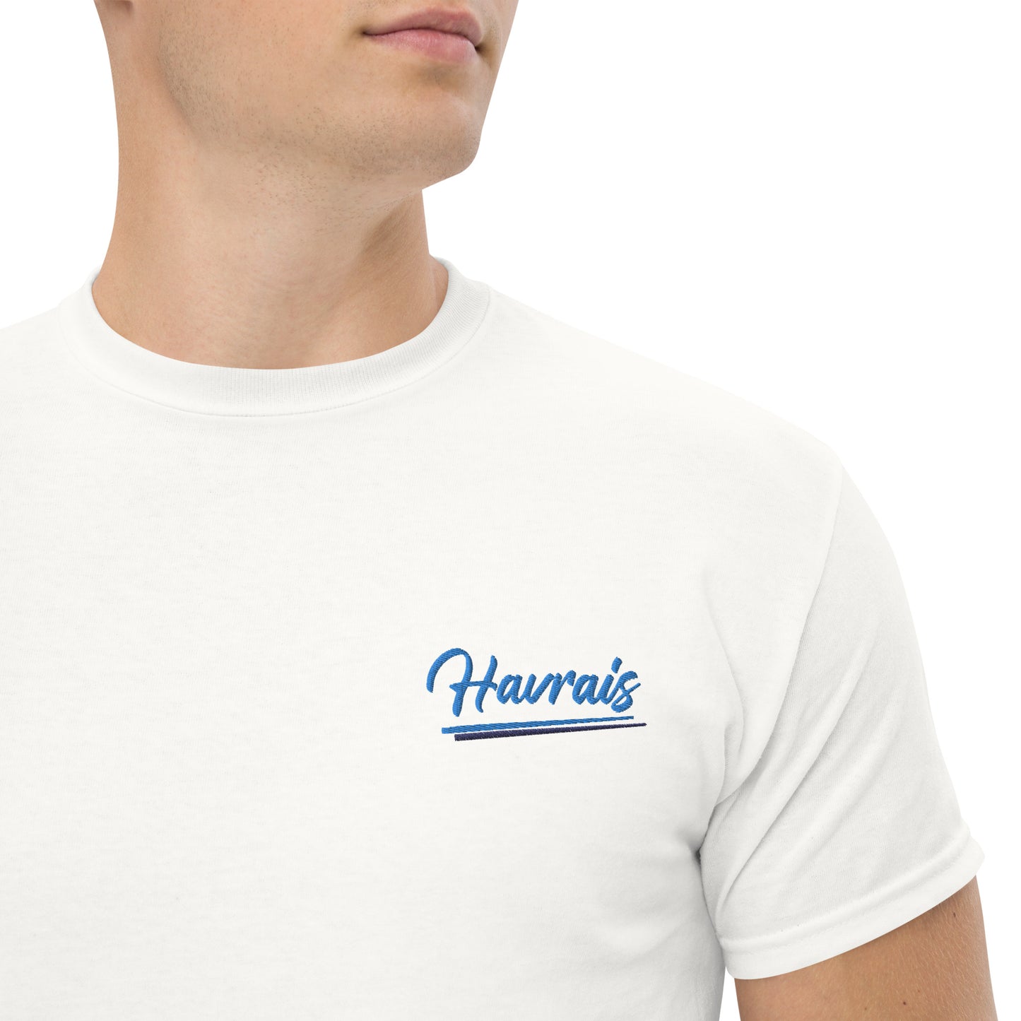 T-shirt "Havrais" brodé, Supporter Le Havre