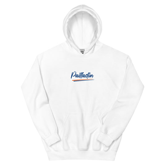 Sweat à capuche "Pailladin" blanc, Supporter Montpellier